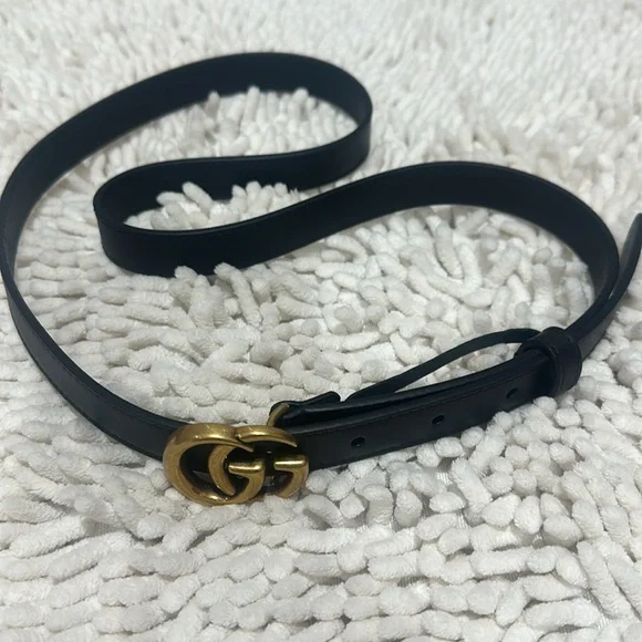 WOMEN’S GG MARMONT THIN BELT - Picture 9 of 14